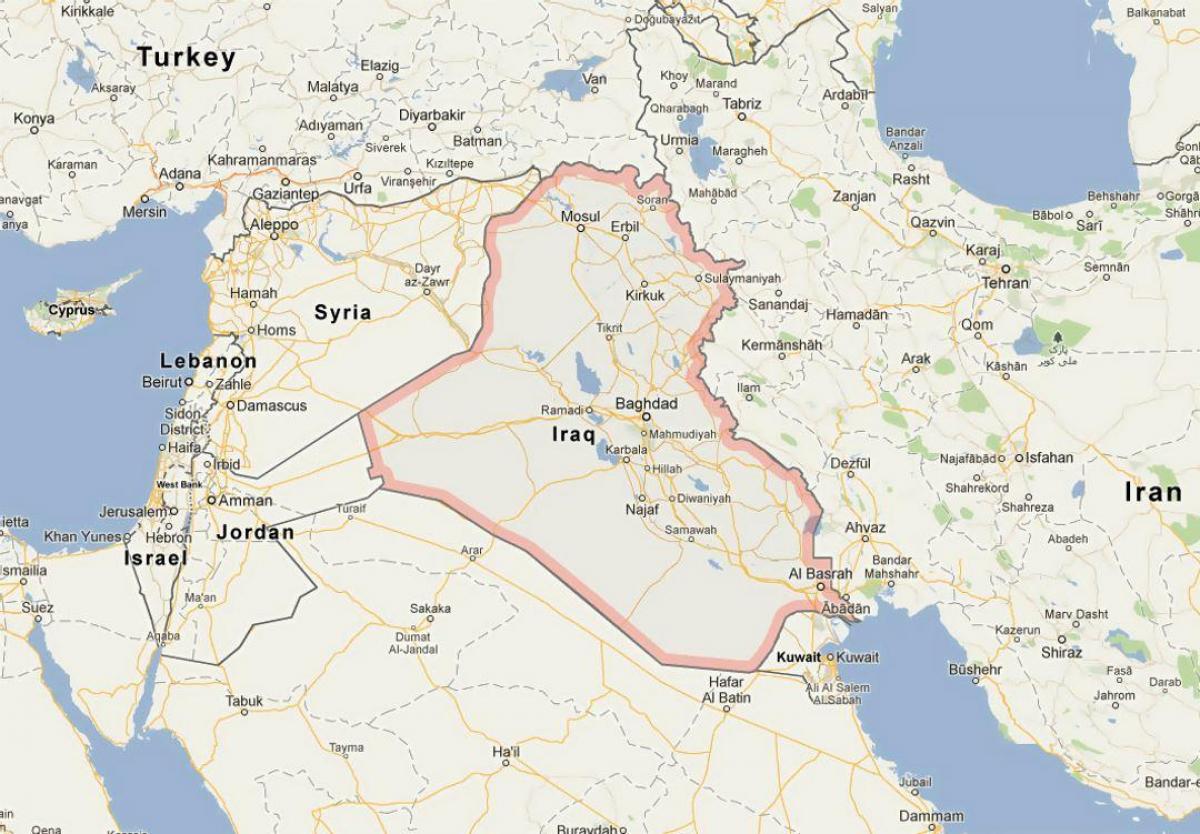 नक्शे के इराक