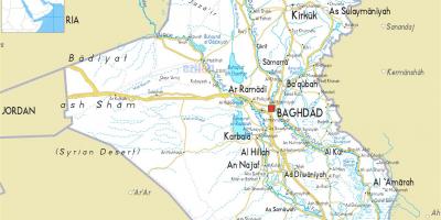 नक्शा इराक की नदी